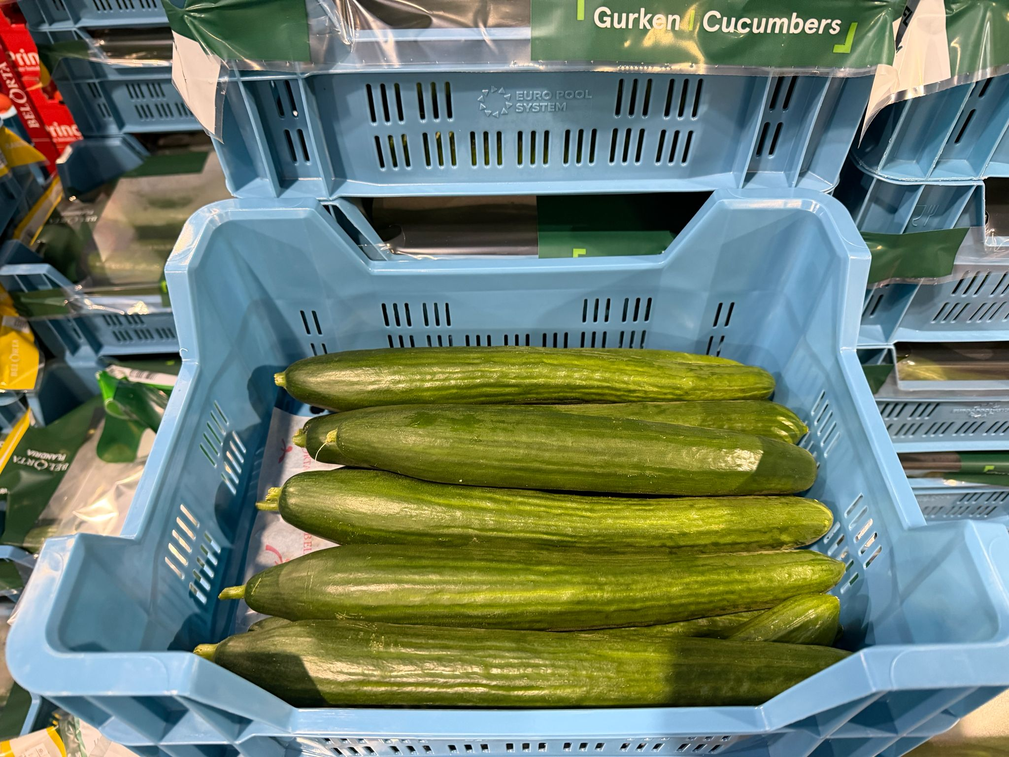 Gurken 12er 350/400g Kiste BE